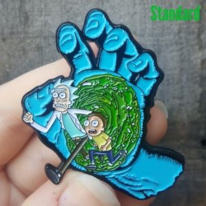 Screamin' Portal Enamel Pin Collab Standard